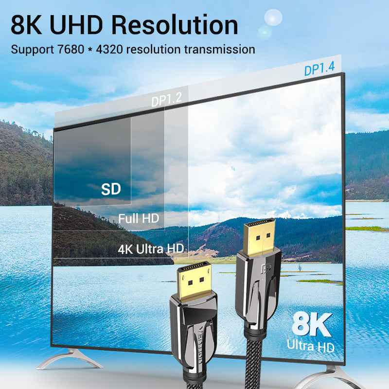 DisplayPort 1.4 Cable