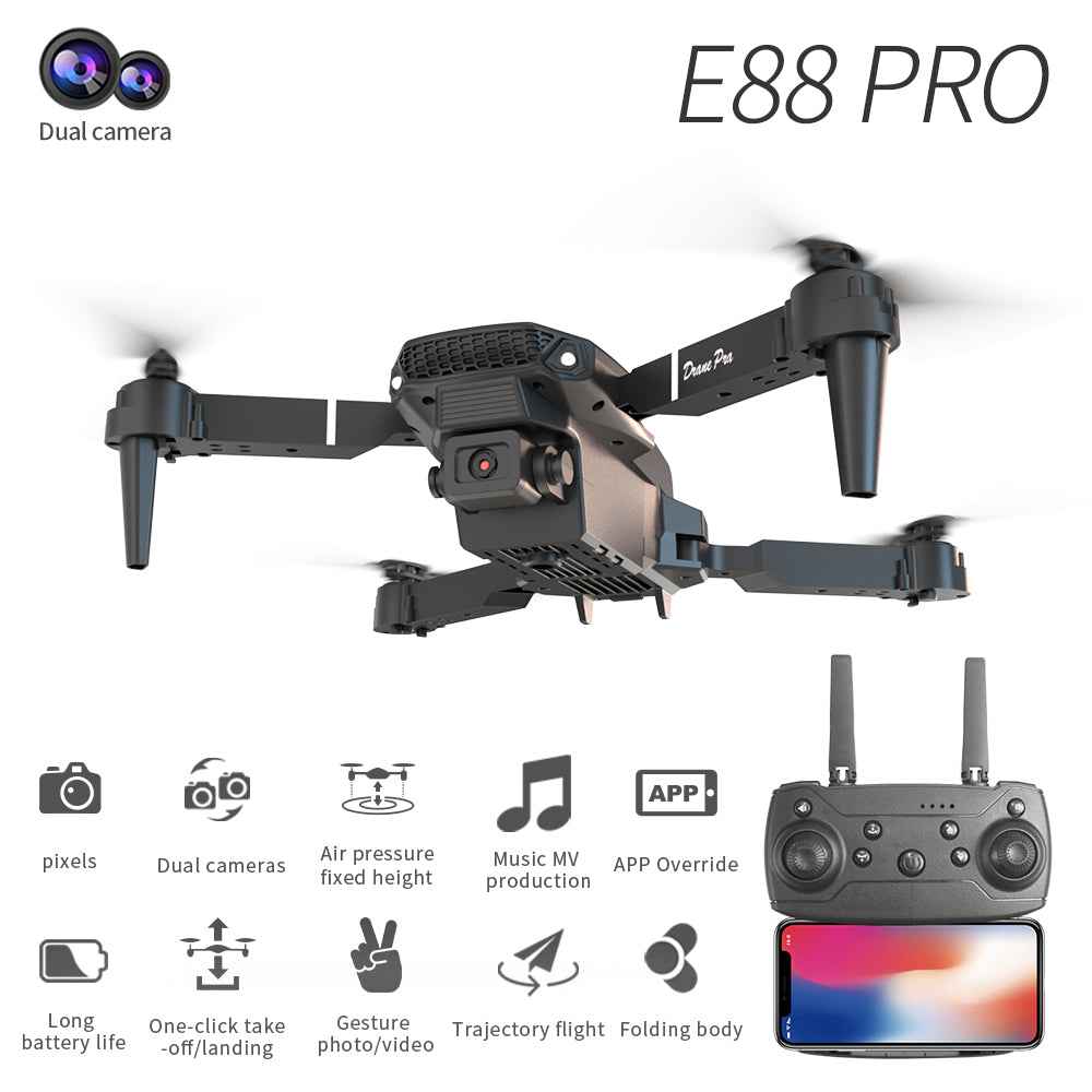 E88 Pro Dual-Camera Drone