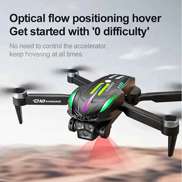 D10 Obstacle-Avoiding Camera Drone