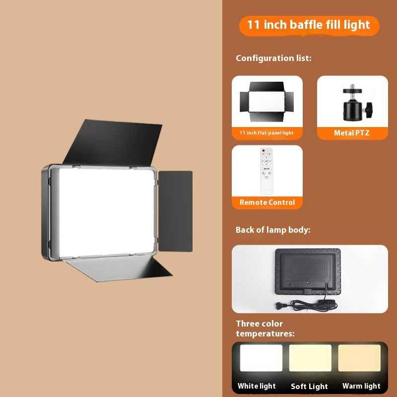 LED Fill Light for Live Streaming and Photography