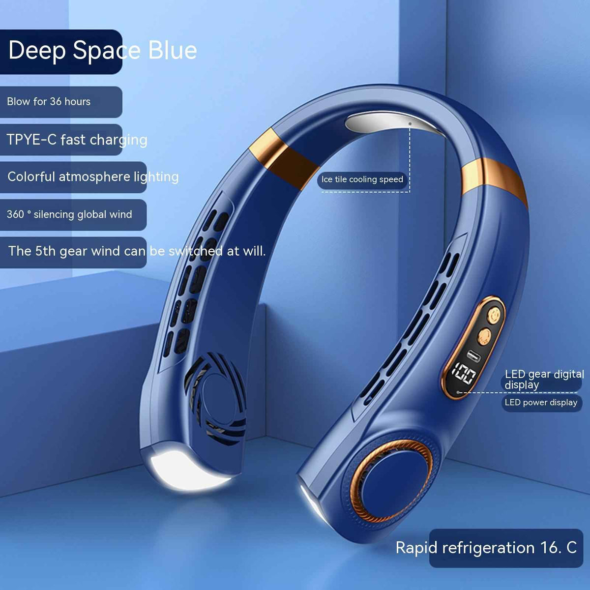 Portable Neck Fan