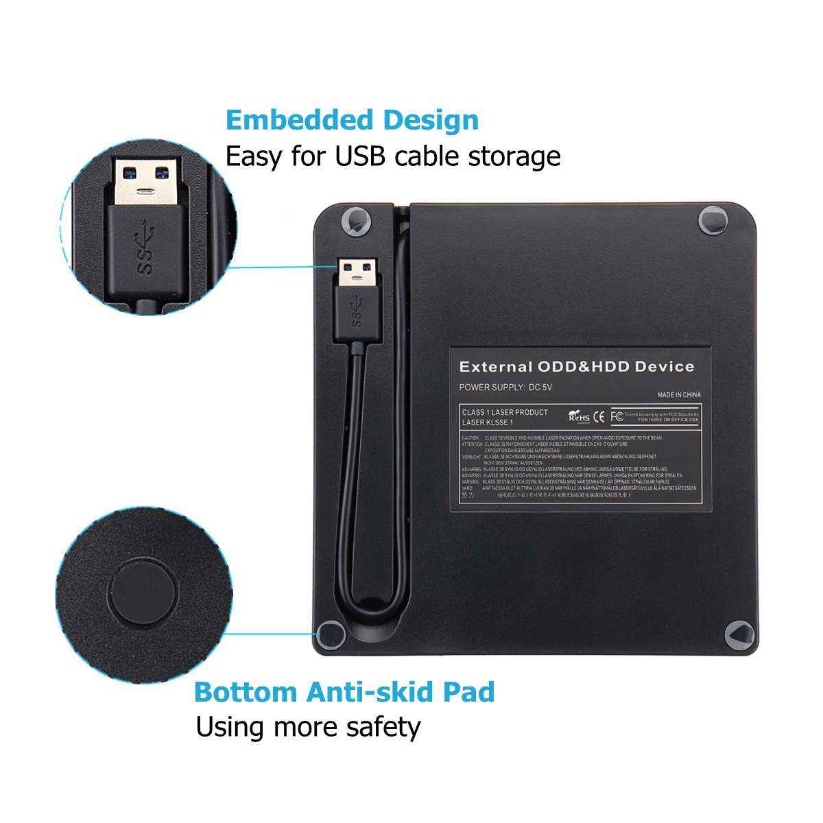 USB 3.0 External CD/DVD Drive