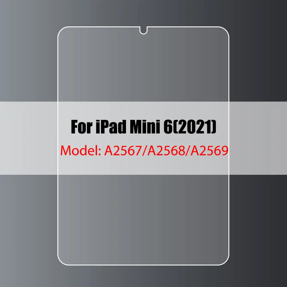 Tempered Glass Screen Protectors for iPad