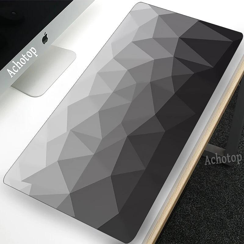 Black & White Extended Gaming Mouse Pad