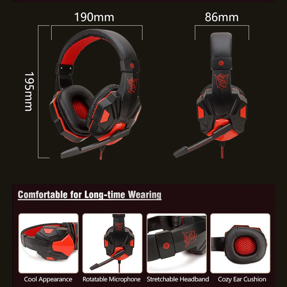 Wired Over-Ear Gaming Headset