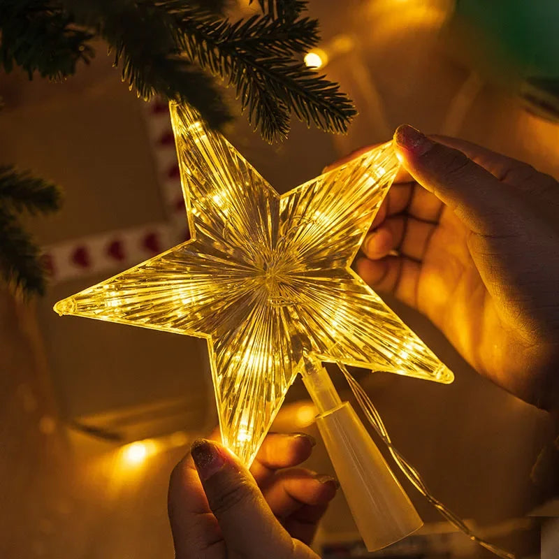 Christmas Tree Star Topper Light