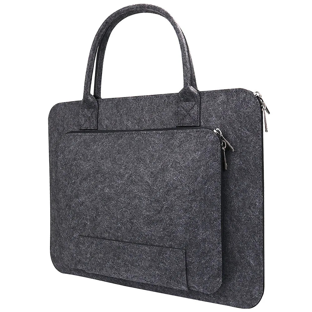11/13/15.6/17 Inch Laptop Bag, Felt Laptop Sleeve Notebook Computer Case Carrying Bag Pouch with Handle for Asus / Lenovo