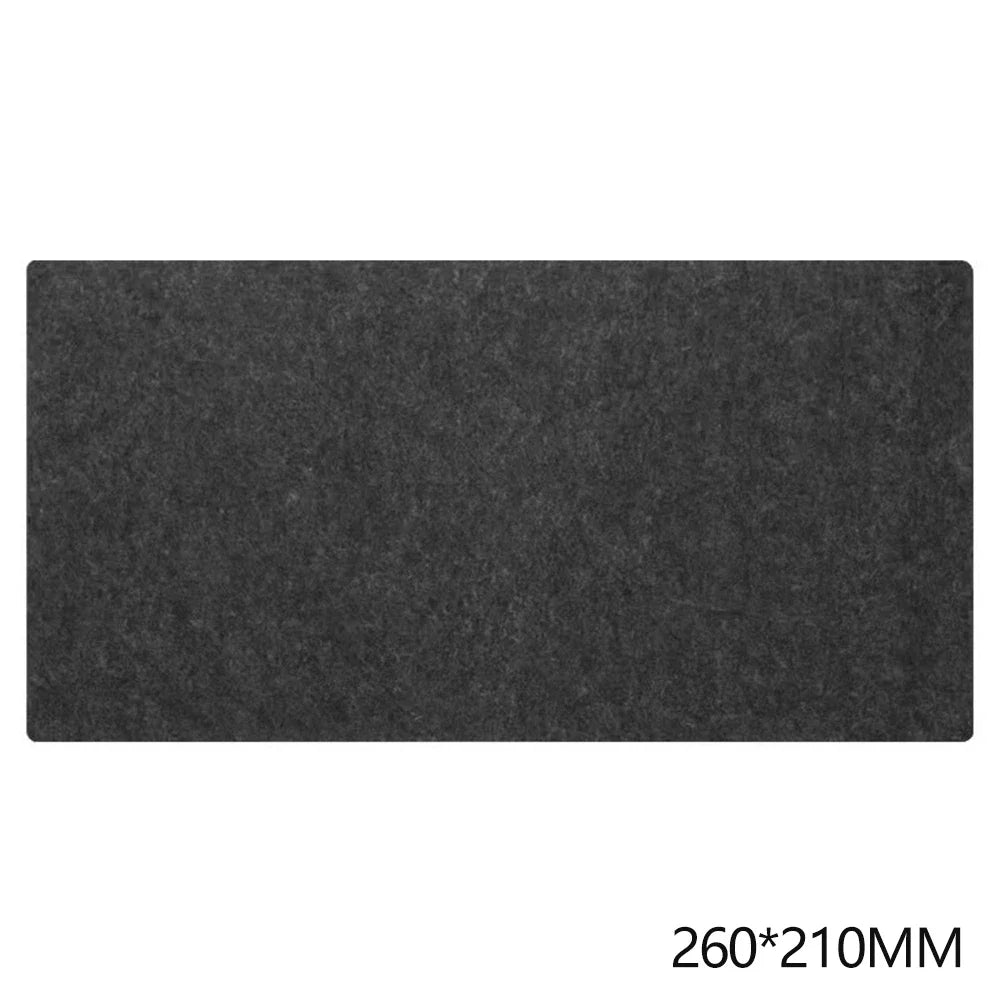 Gaming Accessories Wool Felt Mouse Pad Large Size Writing Mat Keyboard Mice Mat Non-slip Home Office Computer Desk Protector