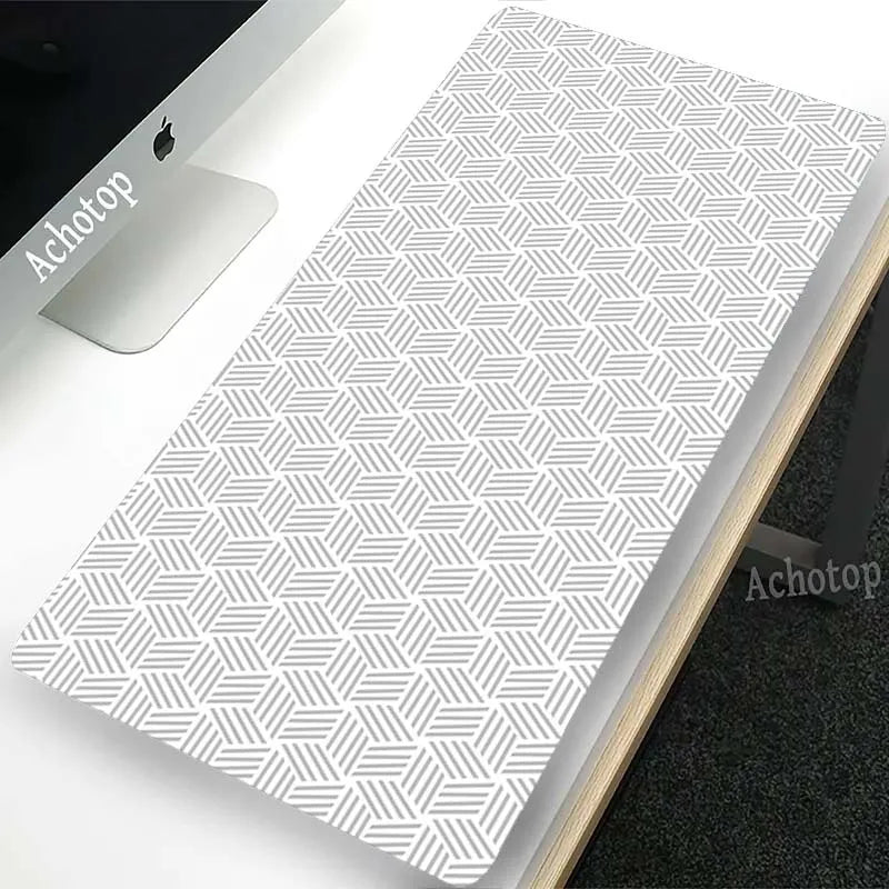 Black & White Extended Gaming Mouse Pad