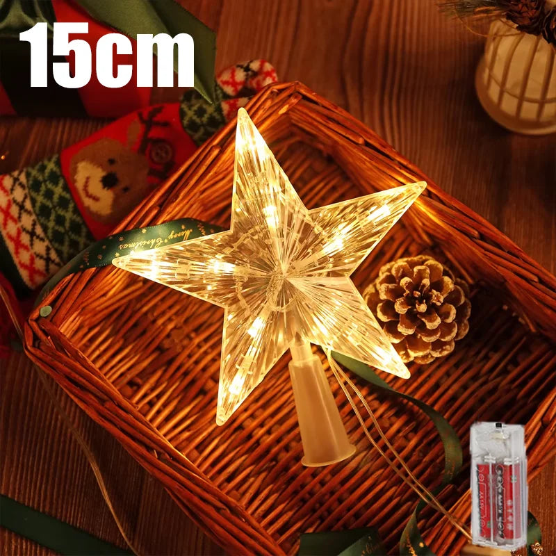 Christmas Tree Star Topper Light