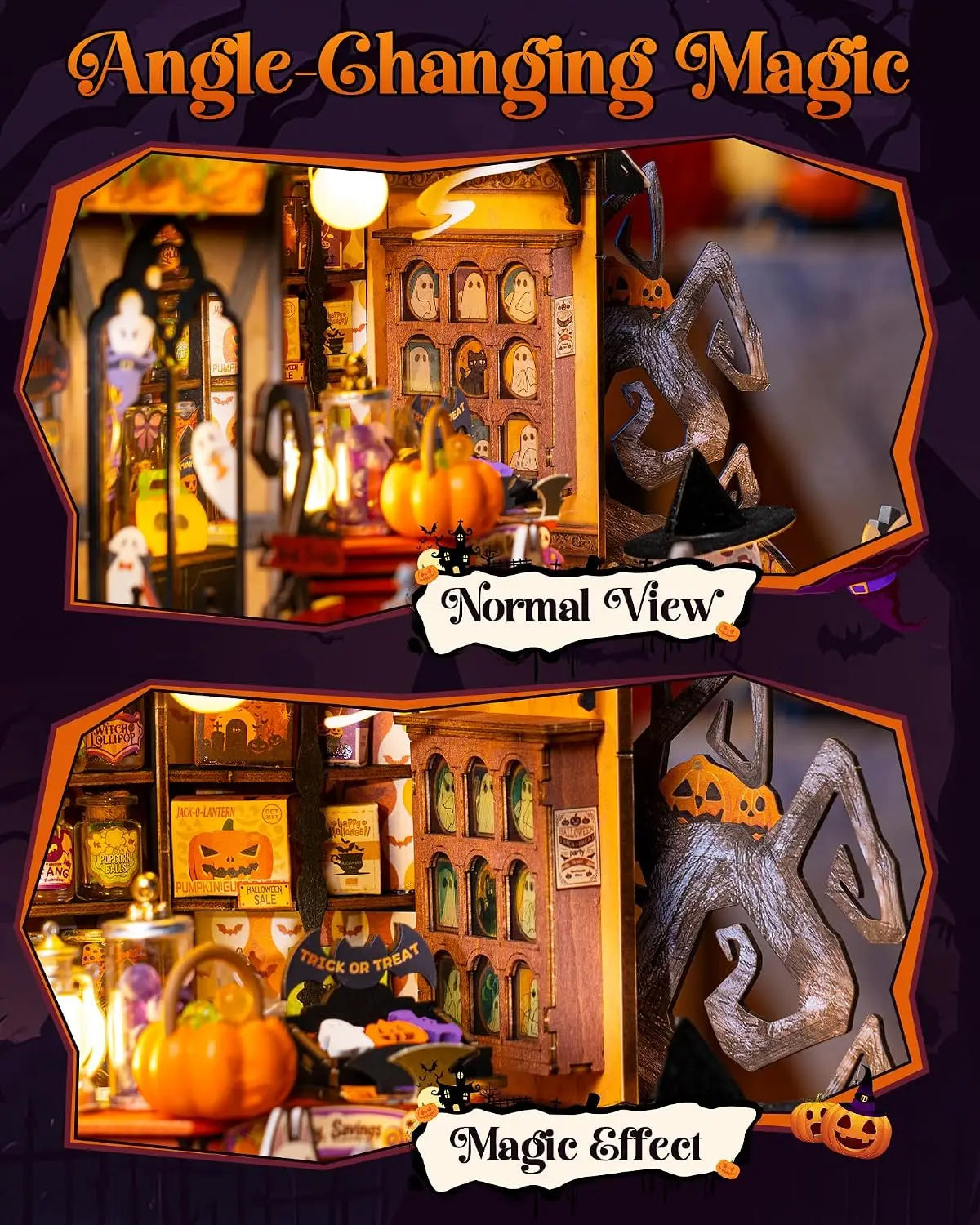 Haunted Candy House DIY Miniature Kit