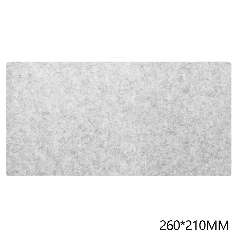 Gaming Accessories Wool Felt Mouse Pad Large Size Writing Mat Keyboard Mice Mat Non-slip Home Office Computer Desk Protector