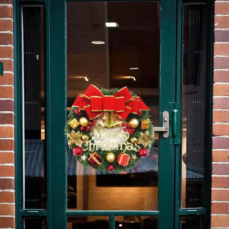 Christmas Wreath Door & Window Decoration
