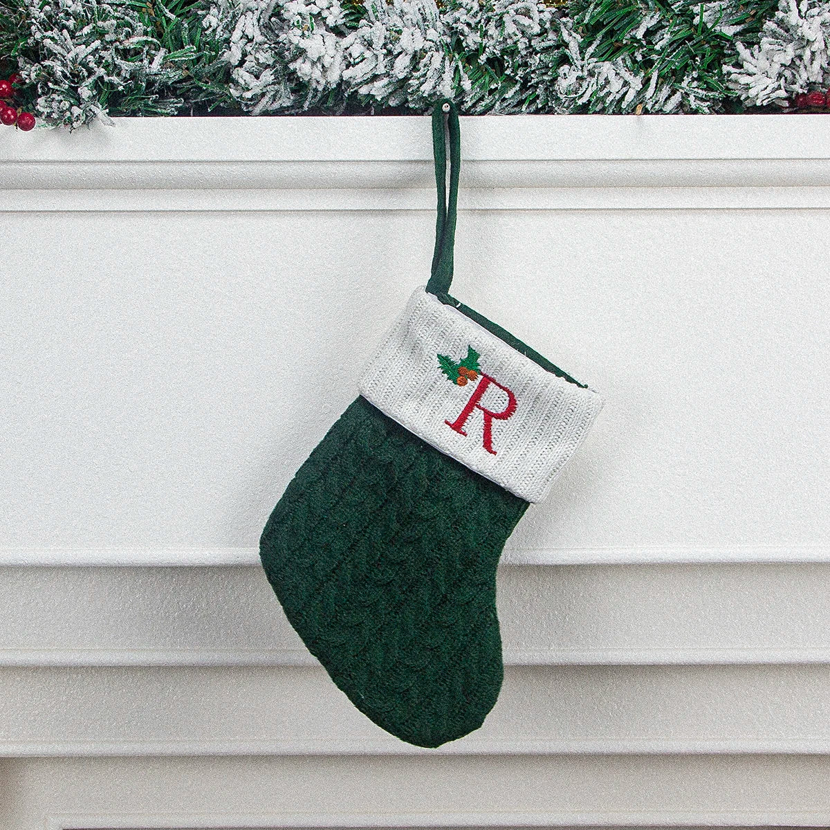 Letter Christmas Stocking Ornament