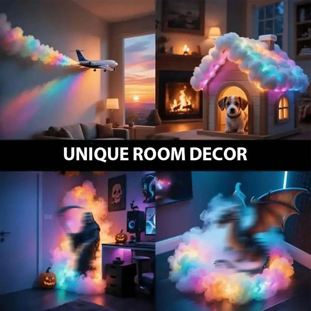 USB RGB Thunder Cloud Light
