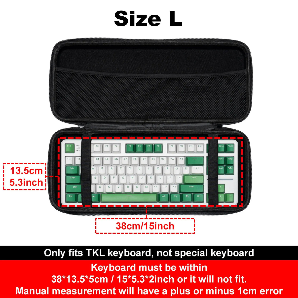 Portable Hard Shell Keyboard Carrying Case