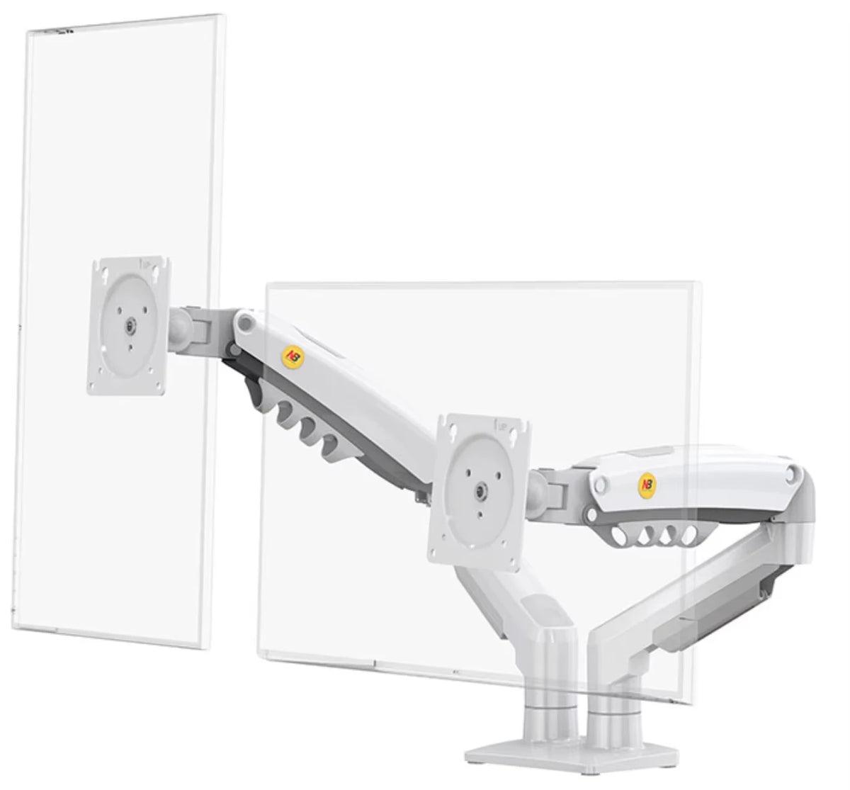 Dual Monitor Arm for 17–30 Inch Displays
