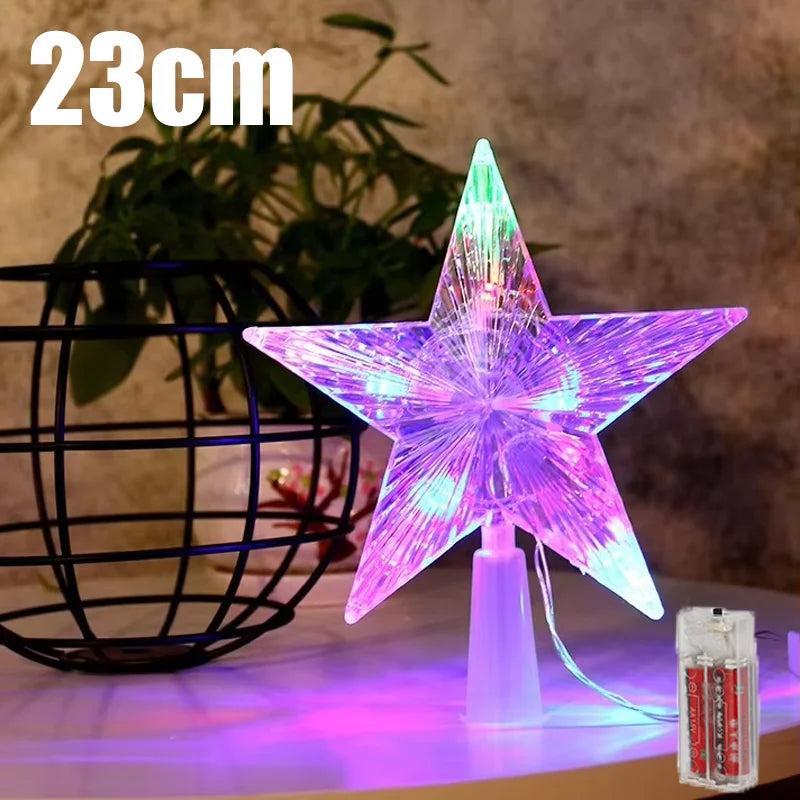 Christmas Tree Star Topper Light
