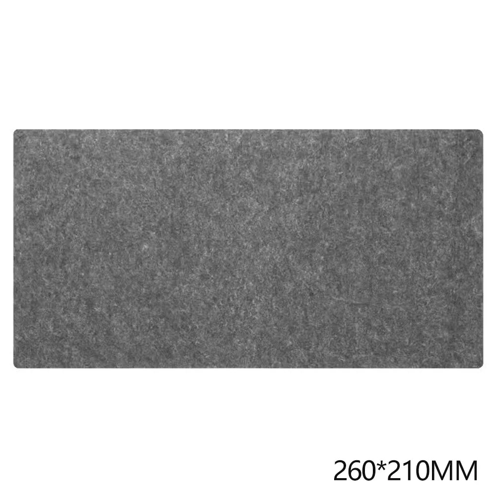 Gaming Accessories Wool Felt Mouse Pad Large Size Writing Mat Keyboard Mice Mat Non-slip Home Office Computer Desk Protector