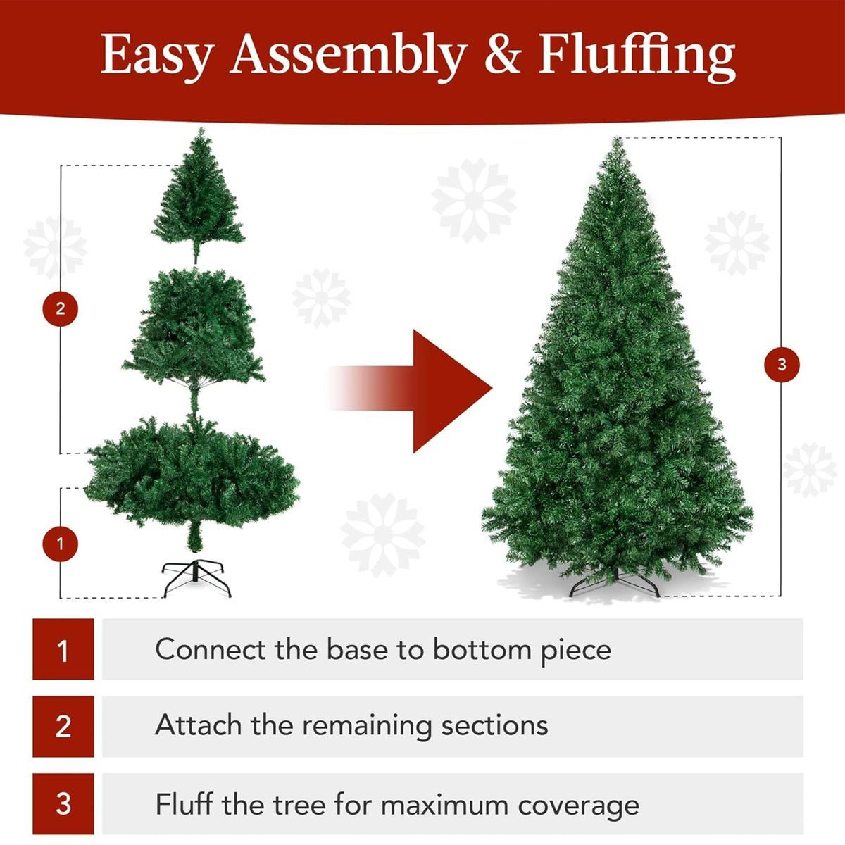 7ft Artificial Christmas Tree