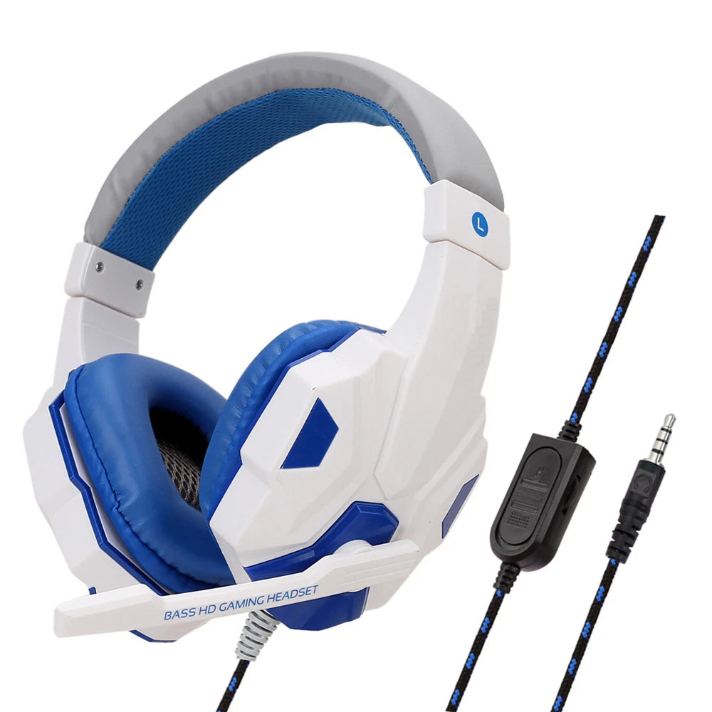 Wired Gaming Headset with Noise-Cancelling Microphone