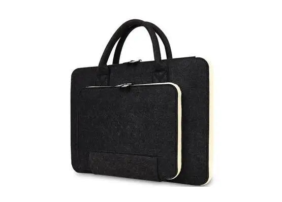 11/13/15.6/17 Inch Laptop Bag, Felt Laptop Sleeve Notebook Computer Case Carrying Bag Pouch with Handle for Asus / Lenovo