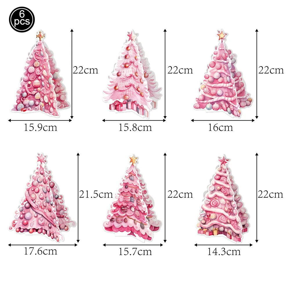 3D Honeycomb Christmas Tree Hanging Decor