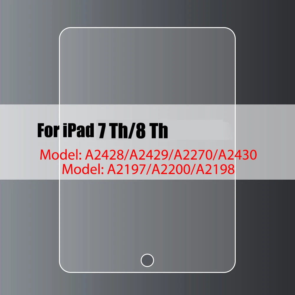 Tempered Glass Screen Protectors for iPad