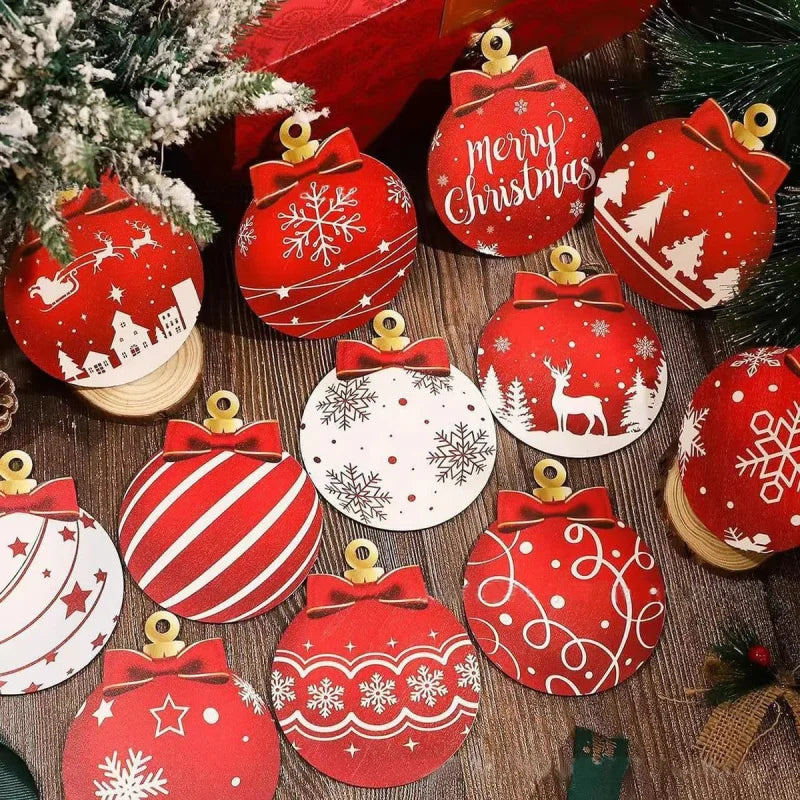 12-Piece Christmas Ball Ornament Set