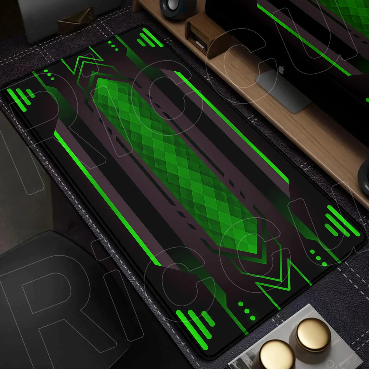 Extended Sci-Fi Gaming Mouse Pad