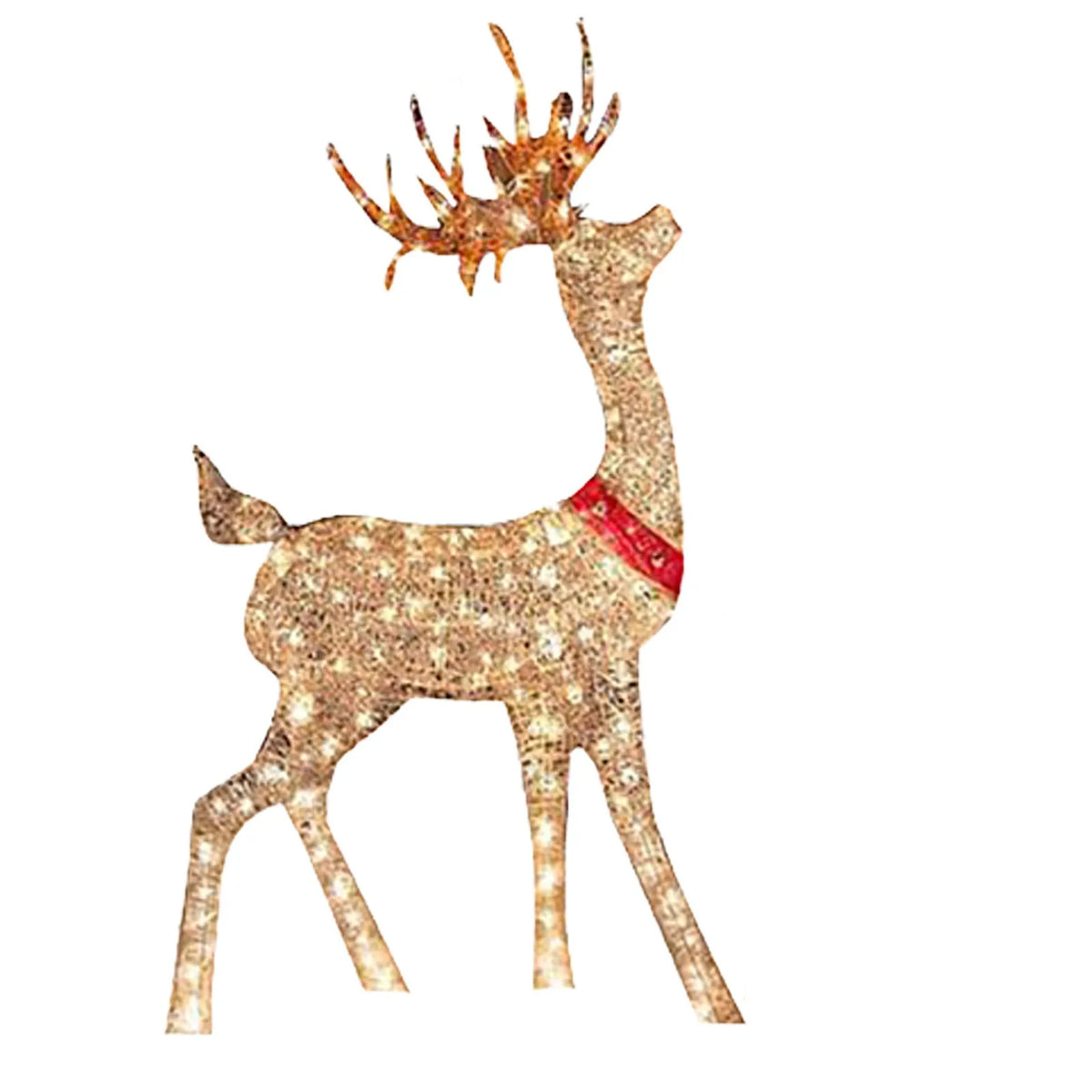 Lighted Christmas Reindeer Decoration