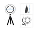 LED Ring Light with Flexible Tripod