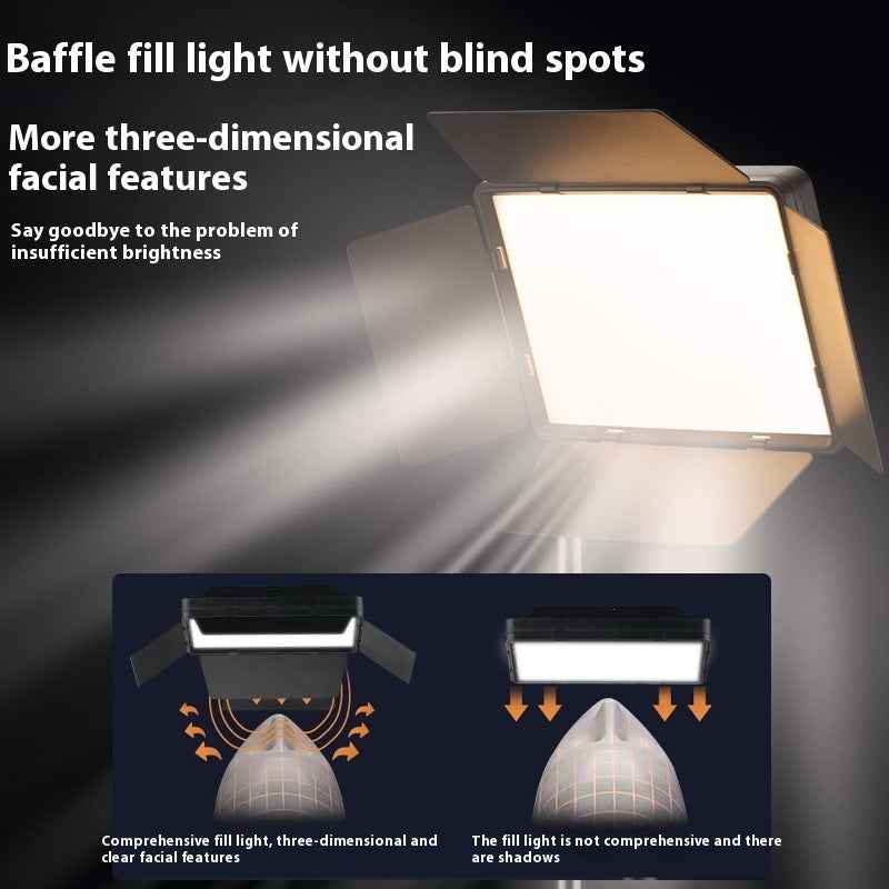 LED Fill Light for Live Streaming and Photography