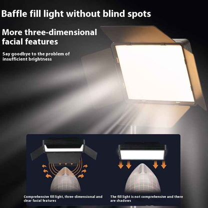 LED Fill Light for Live Streaming and Photography