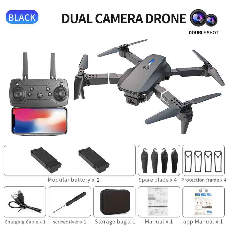 E88 Pro Dual-Camera Drone
