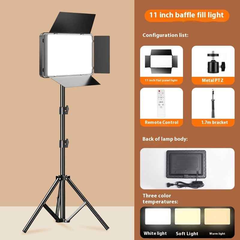 LED Fill Light for Live Streaming and Photography