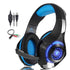 Gaming Headset with Microphone and LED Lighting