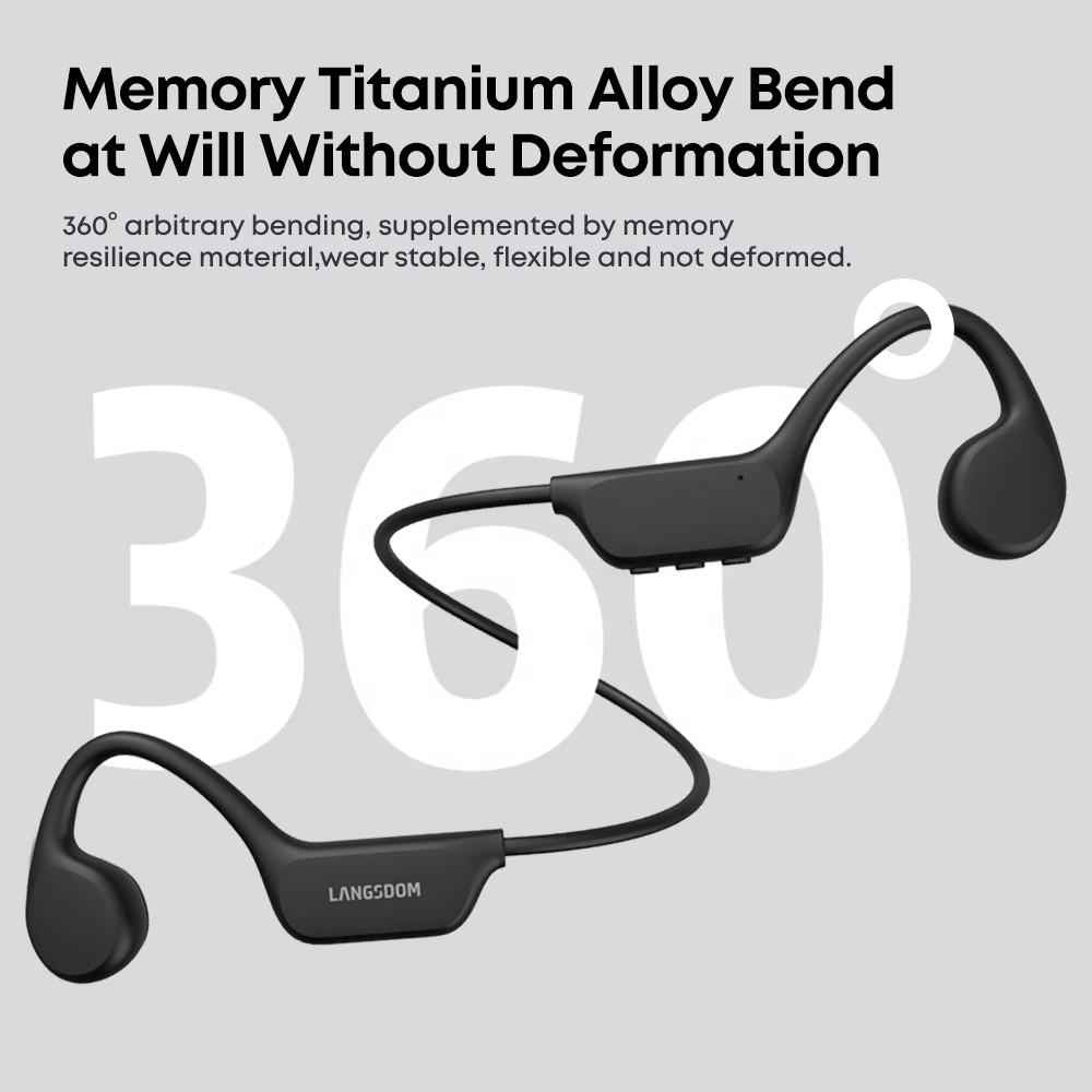 IPX8 Waterproof Bluetooth Headphones with 32GB Storage