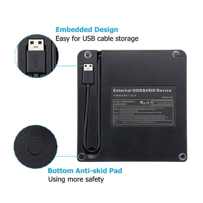 USB 3.0 External CD/DVD Drive