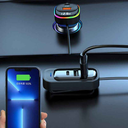 Fast-Charging Multi-Function Car Charger