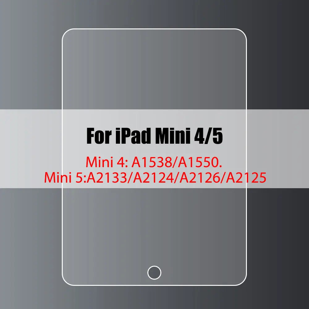 Tempered Glass Screen Protectors for iPad