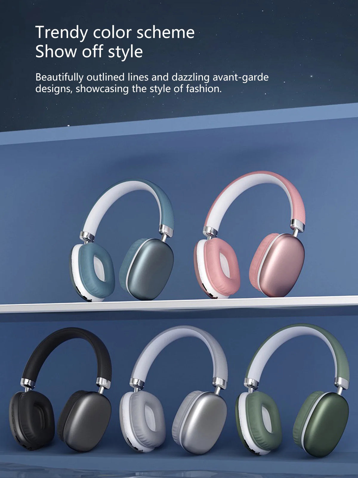 Wireless Over-Ear Headphones