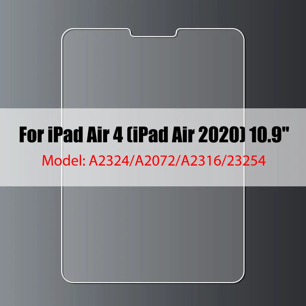 Tempered Glass Screen Protectors for iPad
