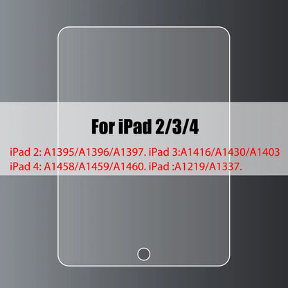 Tempered Glass Screen Protectors for iPad
