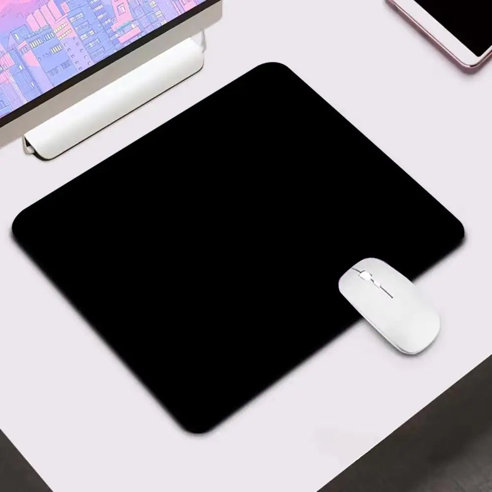 Black Gaming &amp; Office Mouse Pad