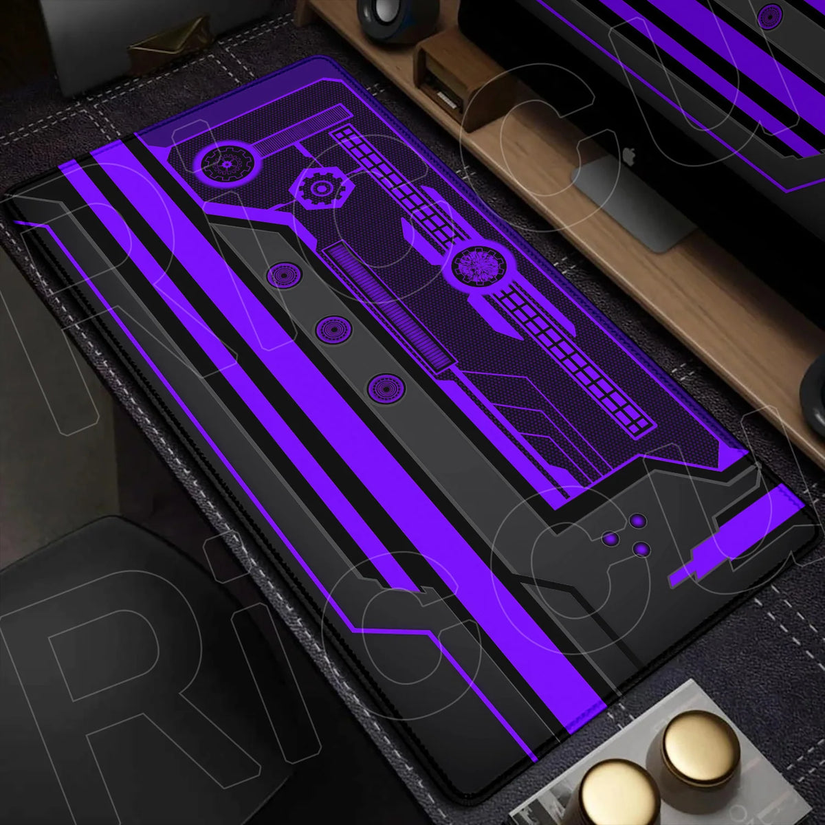 Extended Sci-Fi Gaming Mouse Pad