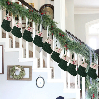 Letter Christmas Stocking Ornament