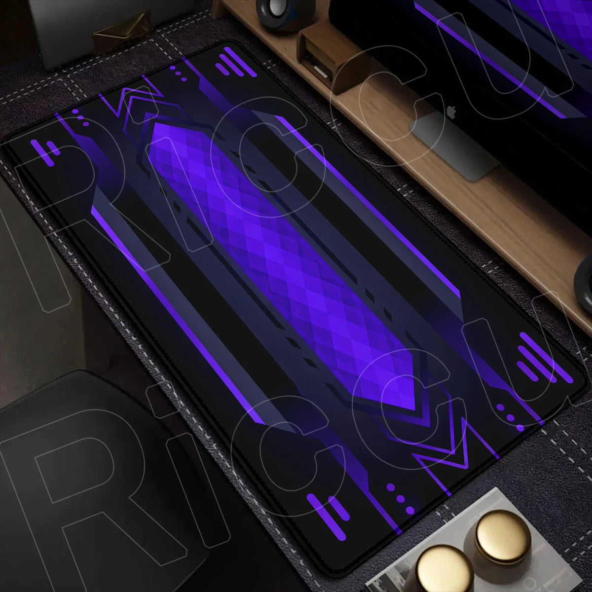 Extended Sci-Fi Gaming Mouse Pad