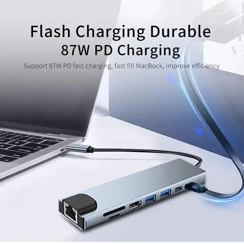 USB-C Multiport Hub with HDMI &amp; Card Reader
