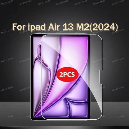 2-Pack Tempered Glass Screen Protectors for iPad